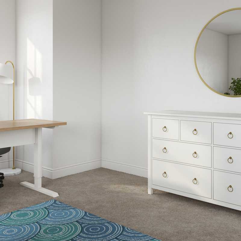 Modern, Farmhouse Bedroom Design by Havenly Interior Designer Melissa