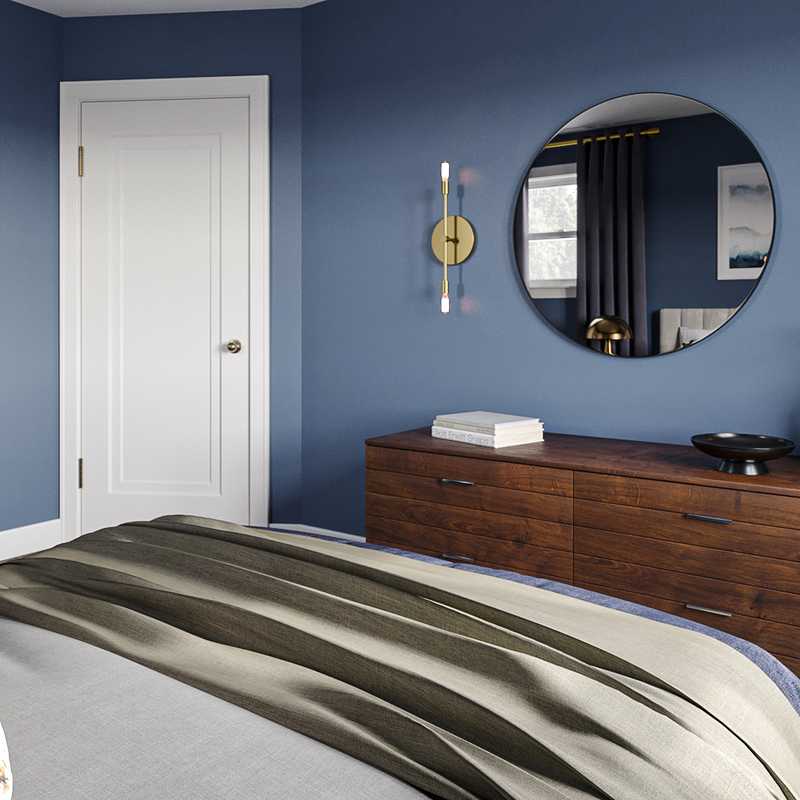 Contemporary, Modern Bedroom Design by Havenly Interior Designer Liliana