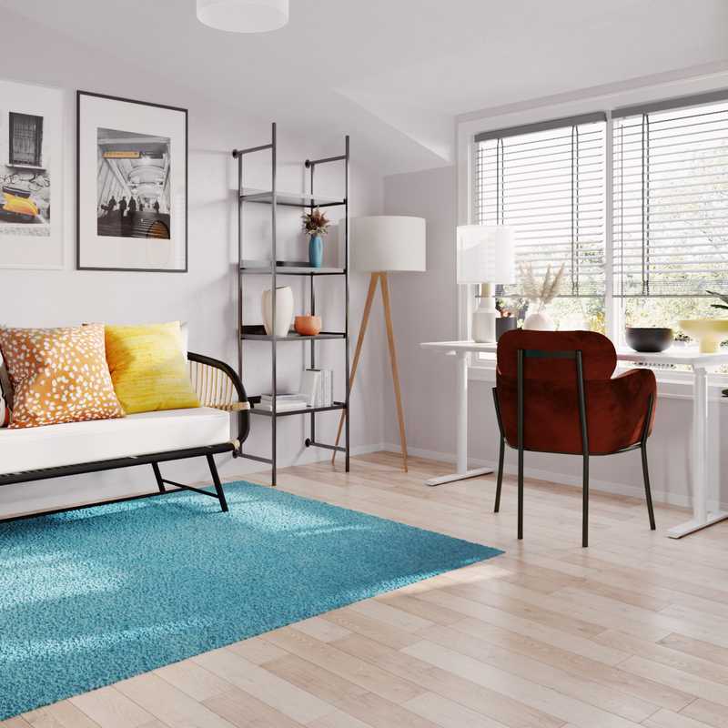 Modern Office Design by Havenly Interior Designer Ian