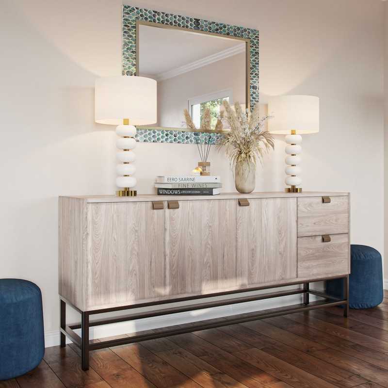 Eclectic, Bohemian Living Room Design by Havenly Interior Designer Halley