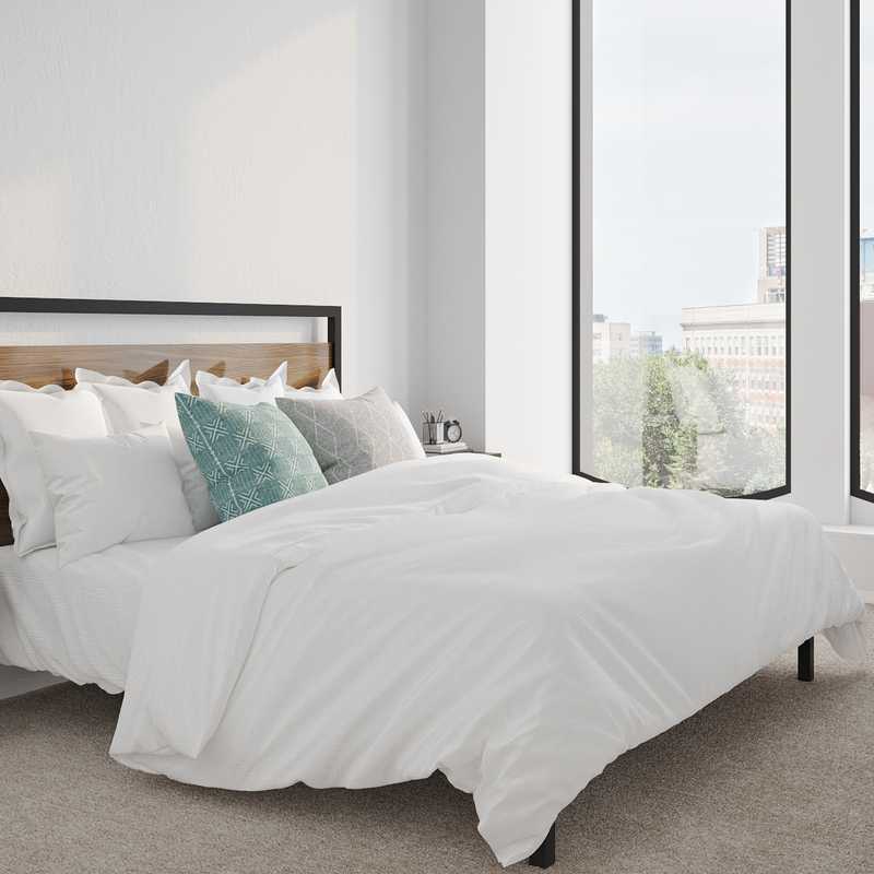 Modern, Midcentury Modern Bedroom Design by Havenly Interior Designer Amanda