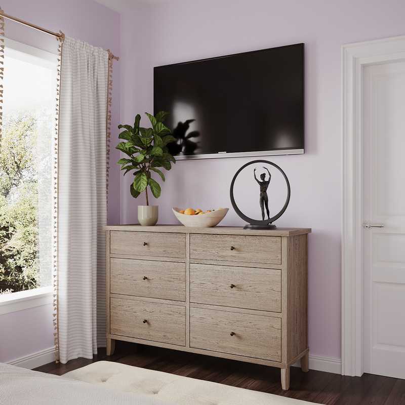 Modern, Glam Bedroom Design by Havenly Interior Designer Christa