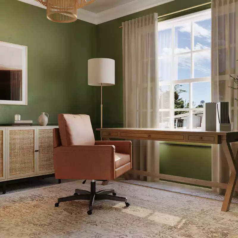 Modern, Classic, Industrial, Traditional, Farmhouse, Rustic, Country, Classic Contemporary Office Design by Havenly Interior Designer Cami