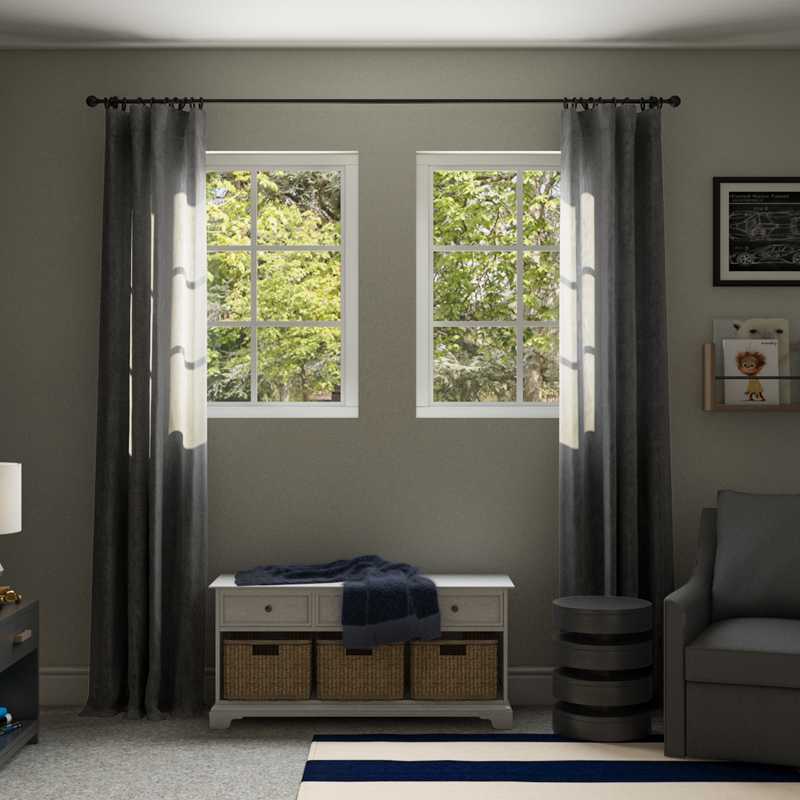 Classic, Farmhouse Bedroom Design by Havenly Interior Designer Laura