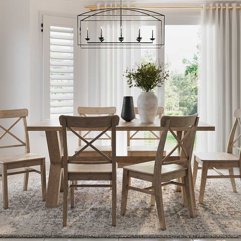Classic, Coastal, Rustic Living Room Design by Havenly Interior Designer Paulina