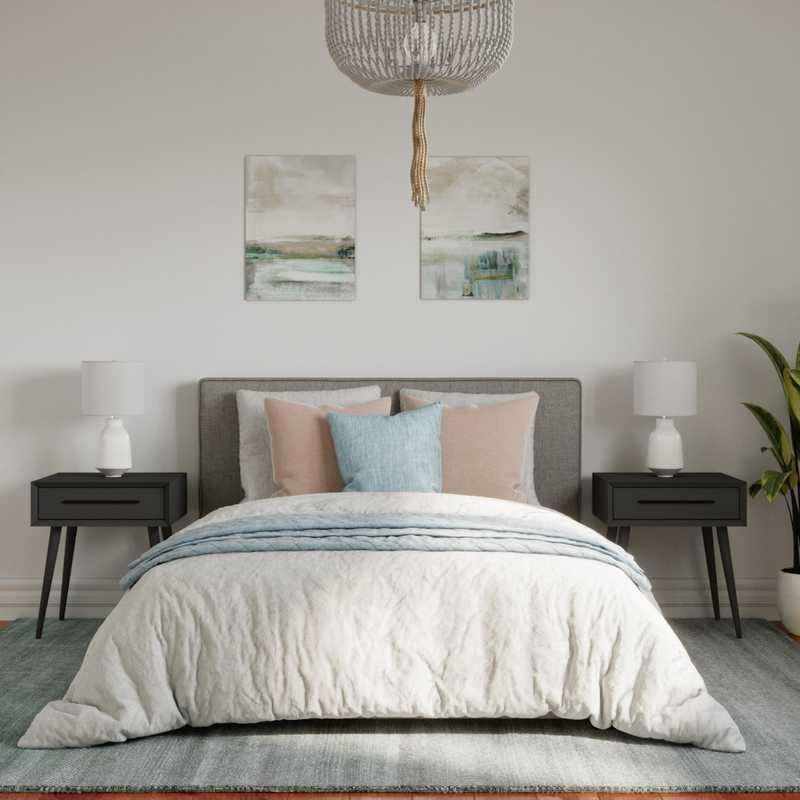 Classic, Coastal Bedroom Design by Havenly Interior Designer Victoria