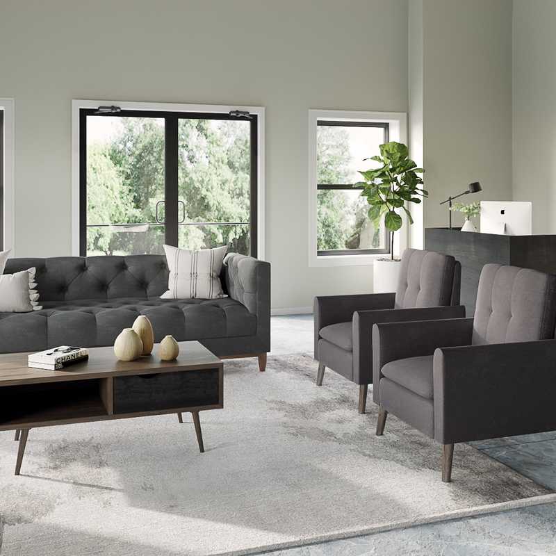 Office Design by Havenly Interior Designer Francina