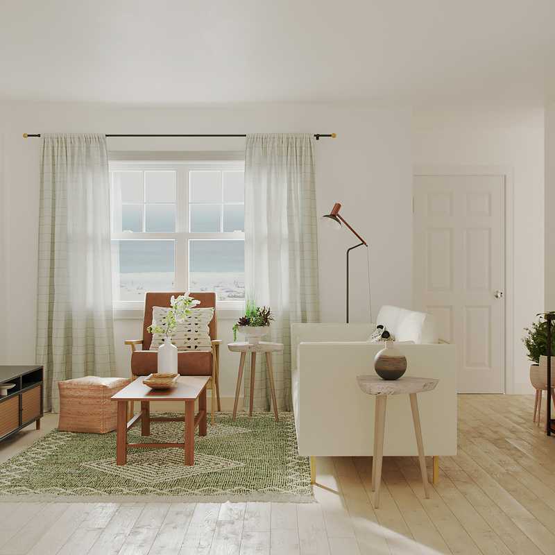 Eclectic, Bohemian Living Room Design by Havenly Interior Designer Jade