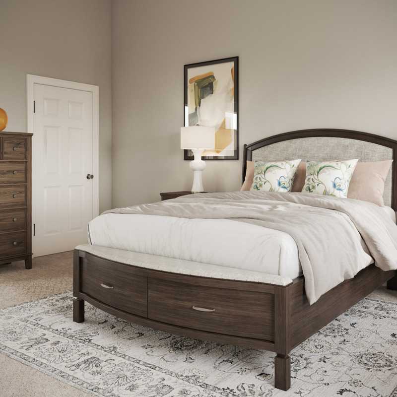 Classic, Traditional, Transitional Bedroom Design by Havenly Interior Designer Megan