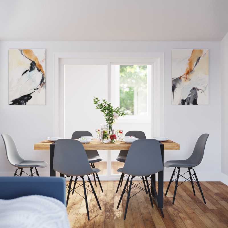 Midcentury Modern Not Sure Yet Design by Havenly Interior Designer Ingrid