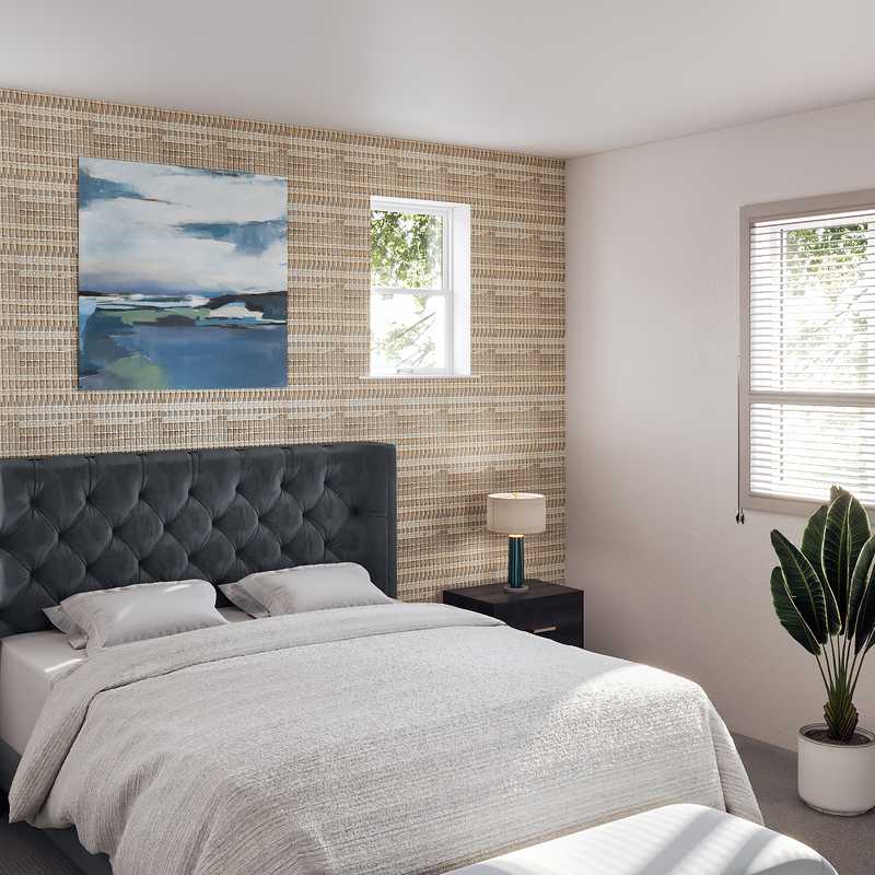 Contemporary Bedroom Design by Havenly Interior Designer Troyce