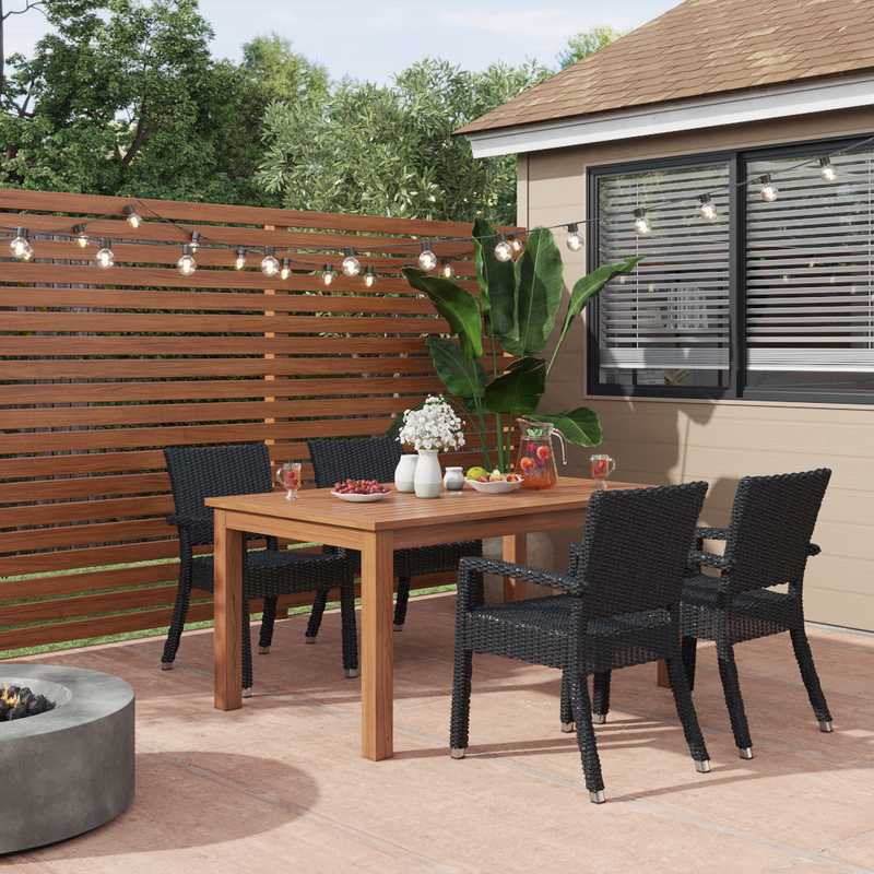 Modern, Minimal, Scandinavian Outdoor Space Design by Havenly Interior Designer Lena