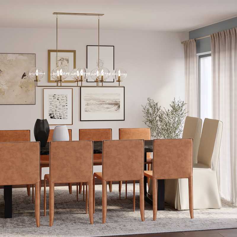 Modern, Classic, Traditional Dining Room Design by Havenly Interior Designer Paulina