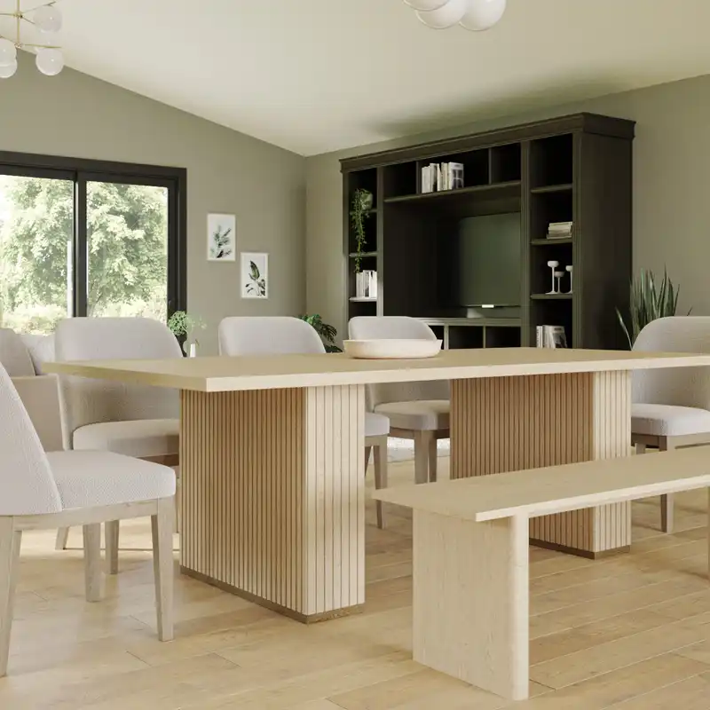 Contemporary, Modern, Minimal, Scandinavian Living Room Design by Havenly Interior Designer Mirella