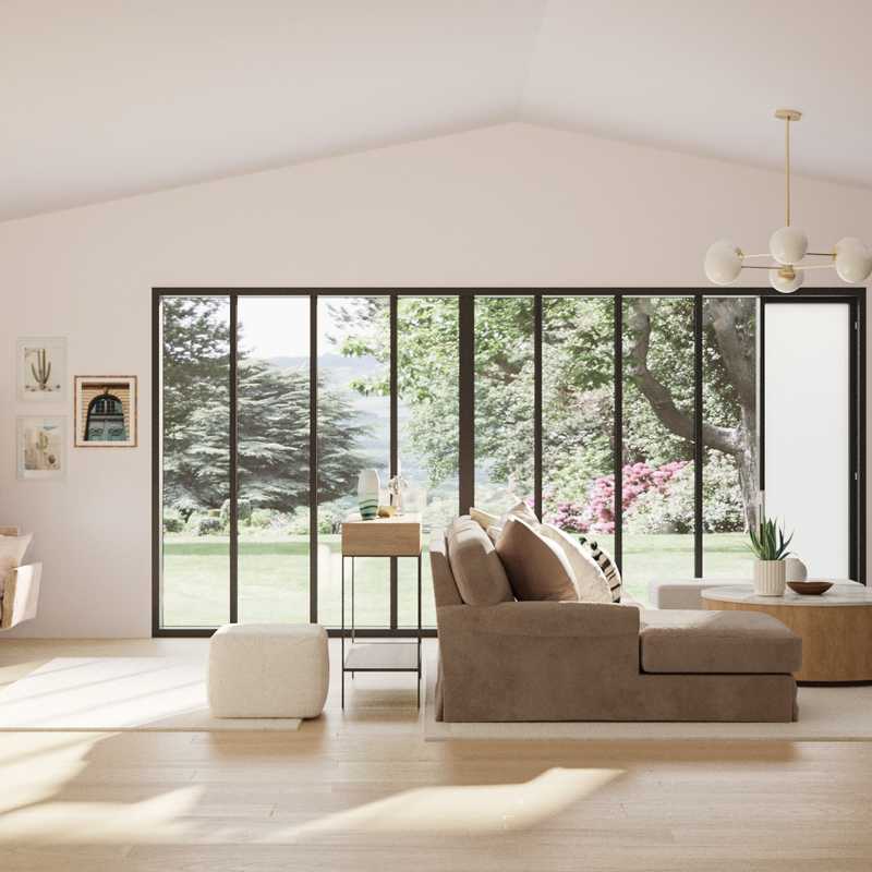 Contemporary, Modern, Minimal, Scandinavian Living Room Design by Havenly Interior Designer Mirella