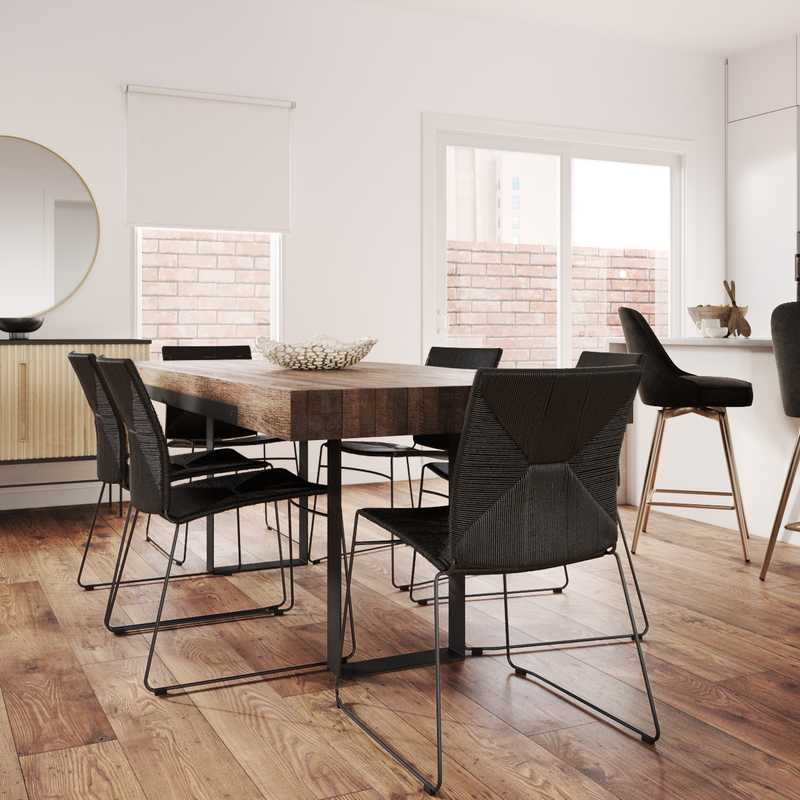 Modern, Midcentury Modern, Minimal Living Room Design by Havenly Interior Designer Chante