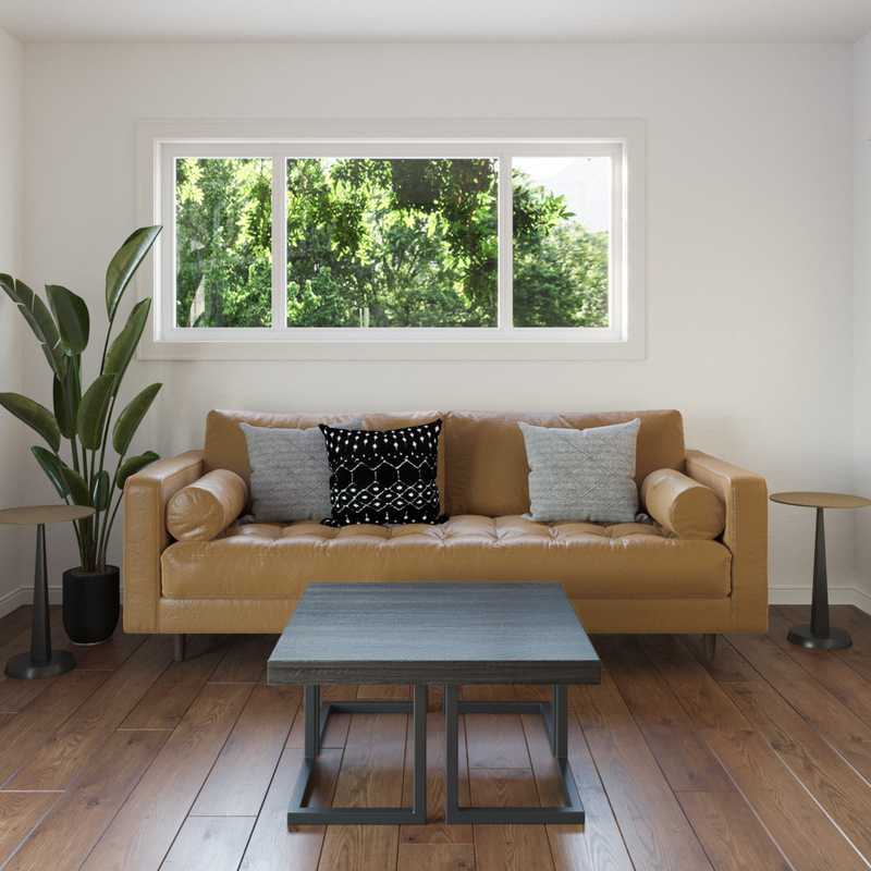 Modern, Industrial, Midcentury Modern Office Design by Havenly Interior Designer McKenna