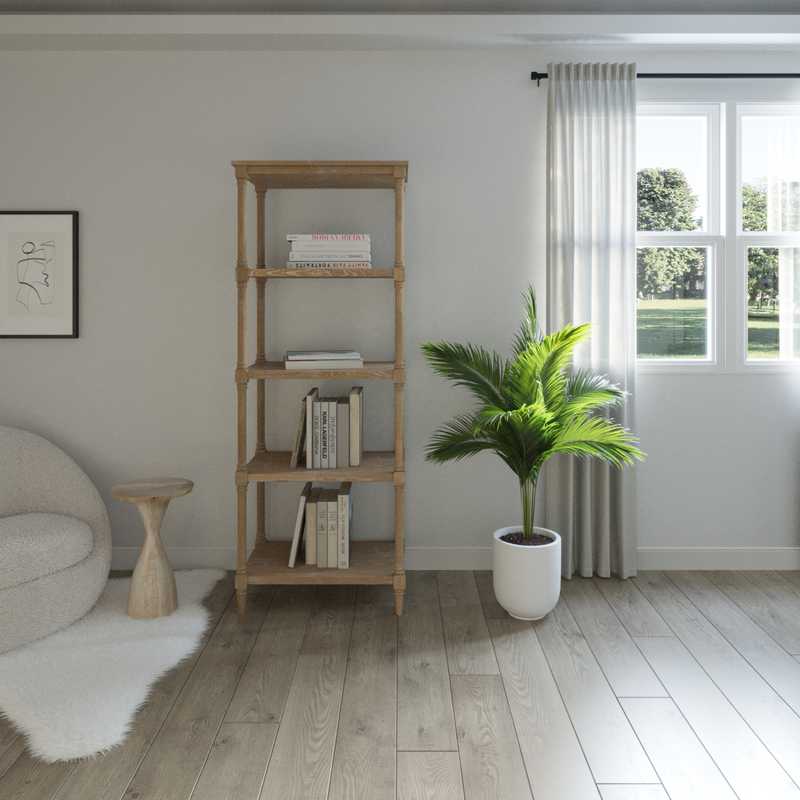 Bohemian, Midcentury Modern, Scandinavian Bedroom Design by Havenly Interior Designer Andrea