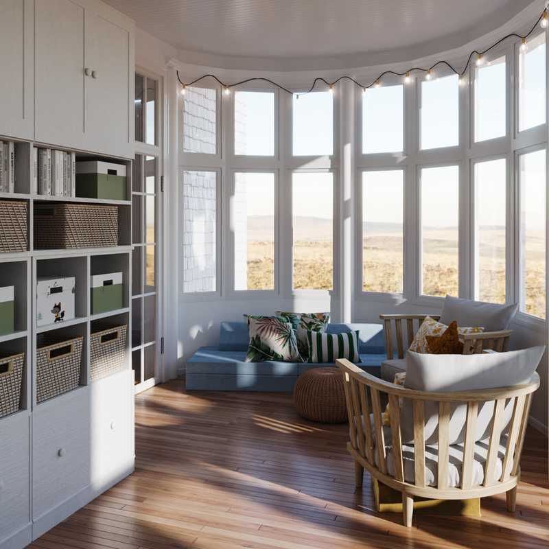 Eclectic, Bohemian Playroom Design by Havenly Interior Designer Emily