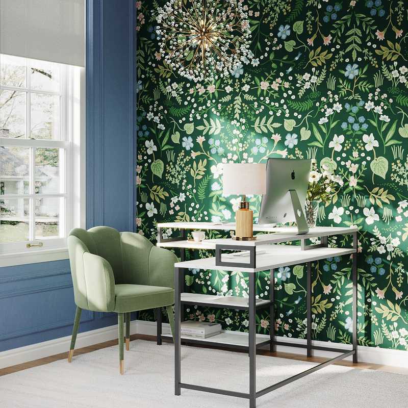 Modern, Preppy Not Sure Yet Design by Havenly Interior Designer Maria