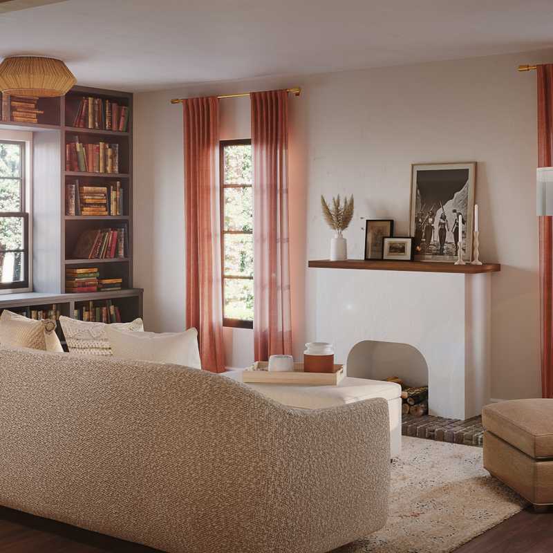 Eclectic, Bohemian Bedroom Design by Havenly Interior Designer Priscila