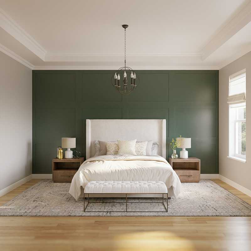 Farmhouse, Transitional Bedroom Design by Havenly Interior Designer Jordi