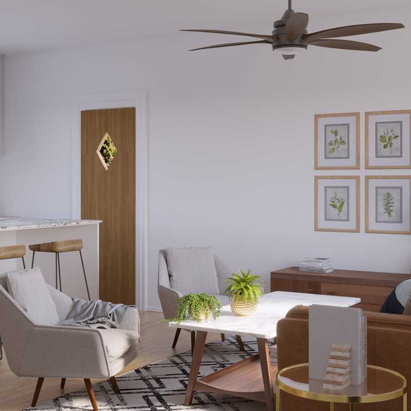 Contemporary, Midcentury Modern Not Sure Yet Design by Havenly Interior Designer Alejandra