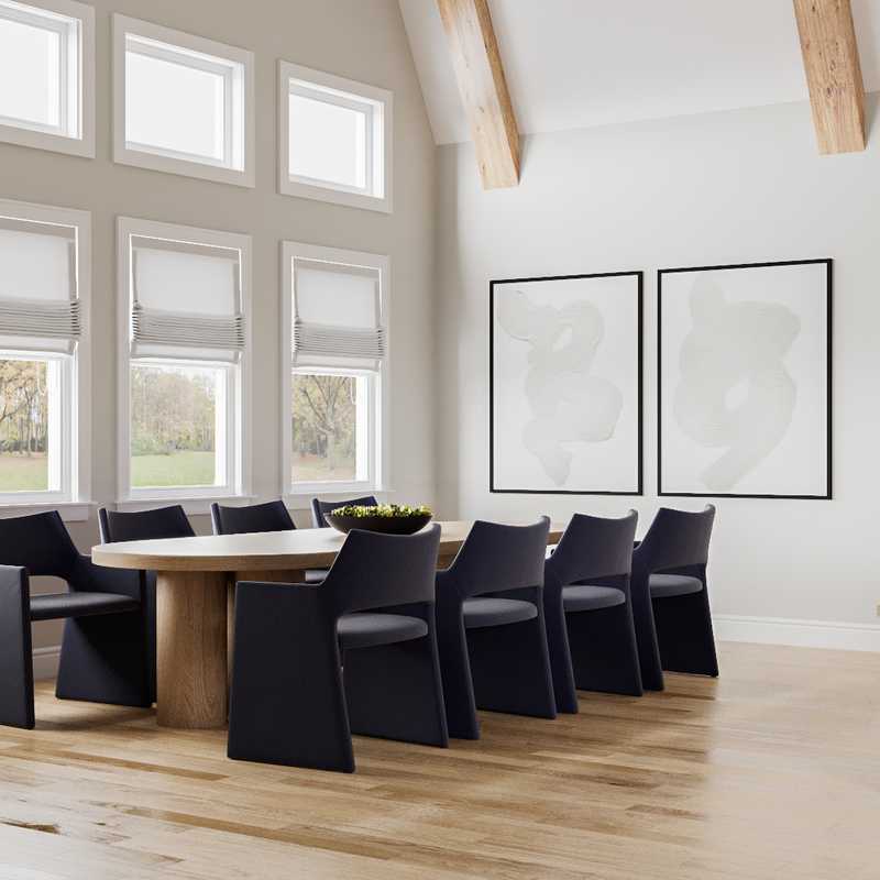 Contemporary, Modern, Farmhouse Living Room Design by Havenly Interior Designer Taylor