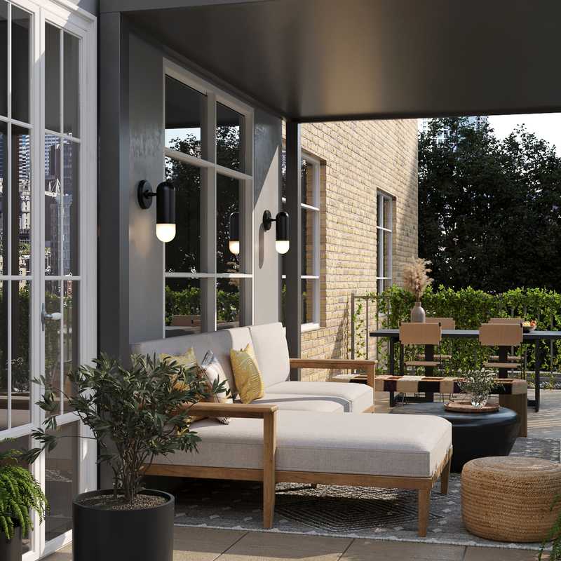 Contemporary, Modern, Midcentury Modern, Scandinavian Outdoor Space Design by Havenly Interior Designer Alexandra