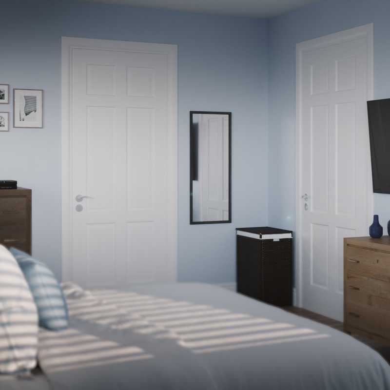 Contemporary, Modern, Midcentury Modern Bedroom Design by Havenly Interior Designer Amanda