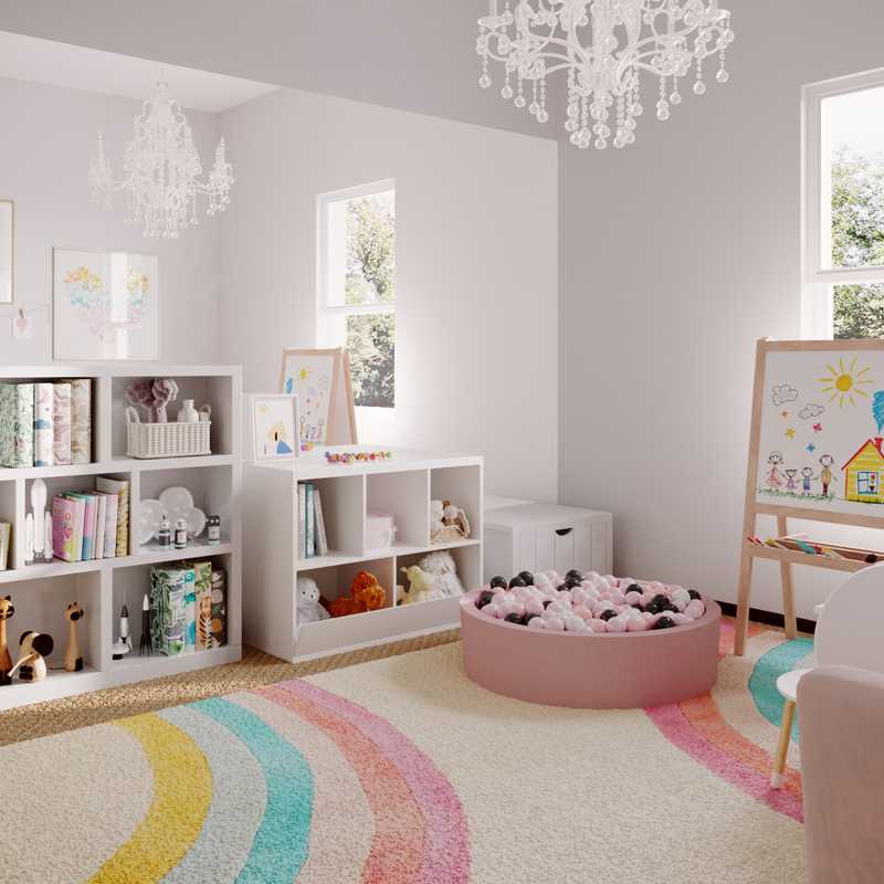 Contemporary Playroom Design by Havenly Interior Designer Karina