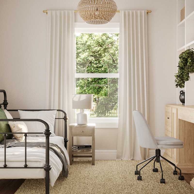 Industrial, Rustic Office Design by Havenly Interior Designer Pamela