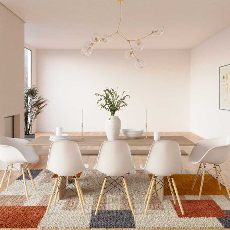 Modern, Midcentury Modern, Scandinavian Dining Room Design by Havenly Interior Designer Dayana