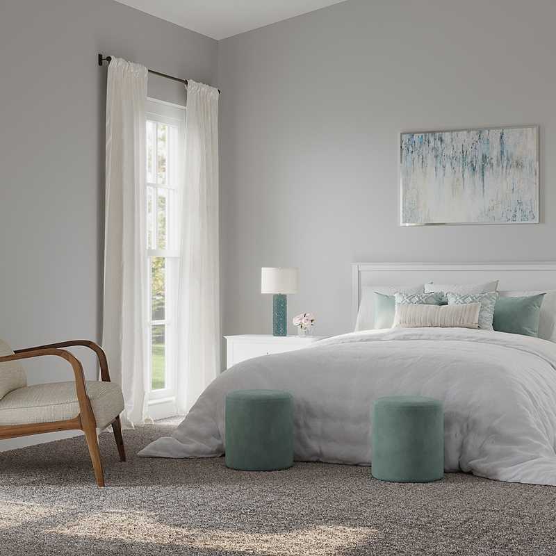 Contemporary, Modern, Traditional, Classic Contemporary Bedroom Design by Havenly Interior Designer Amanda