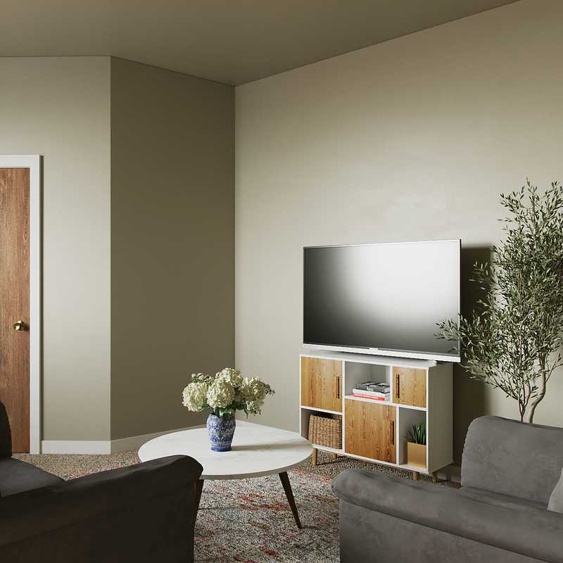 Modern, Industrial, Midcentury Modern Bedroom Design by Havenly Interior Designer McKenna