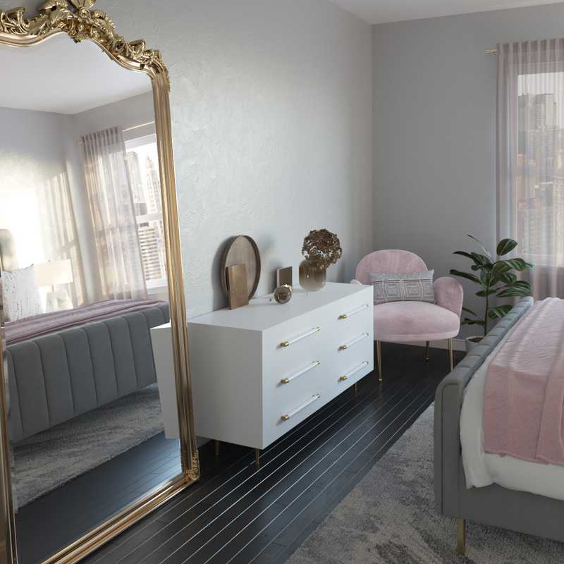 Classic, Glam Bedroom Design by Havenly Interior Designer Juliana