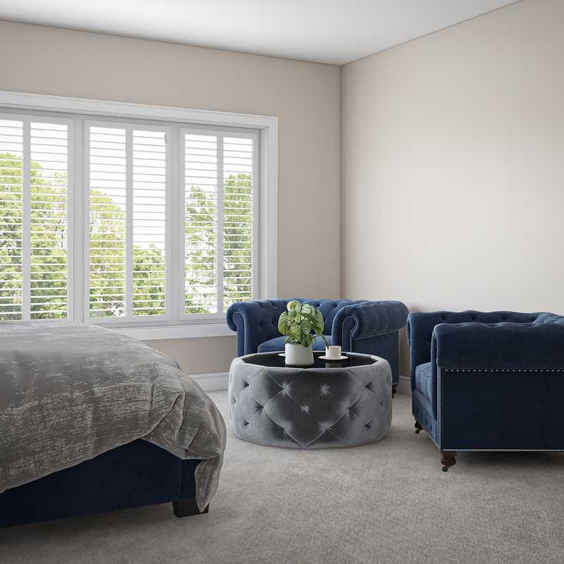Modern, Glam Bedroom Design by Havenly Interior Designer Colleen