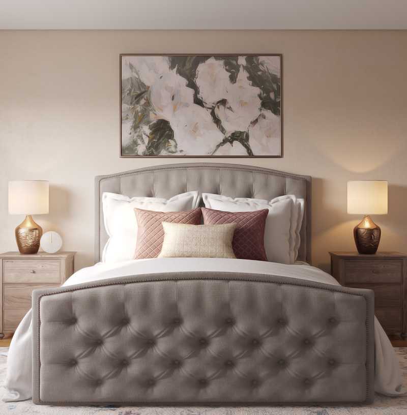 Modern, Classic, Glam Bedroom Design by Havenly Interior Designer Clare