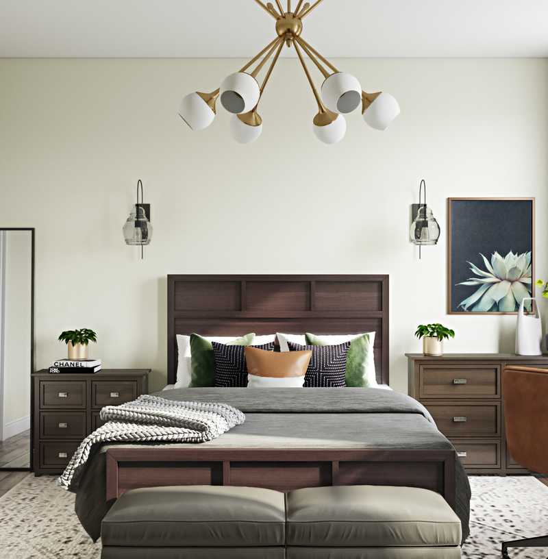 Modern, Rustic, Transitional Living Room Design by Havenly Interior Designer Alicia