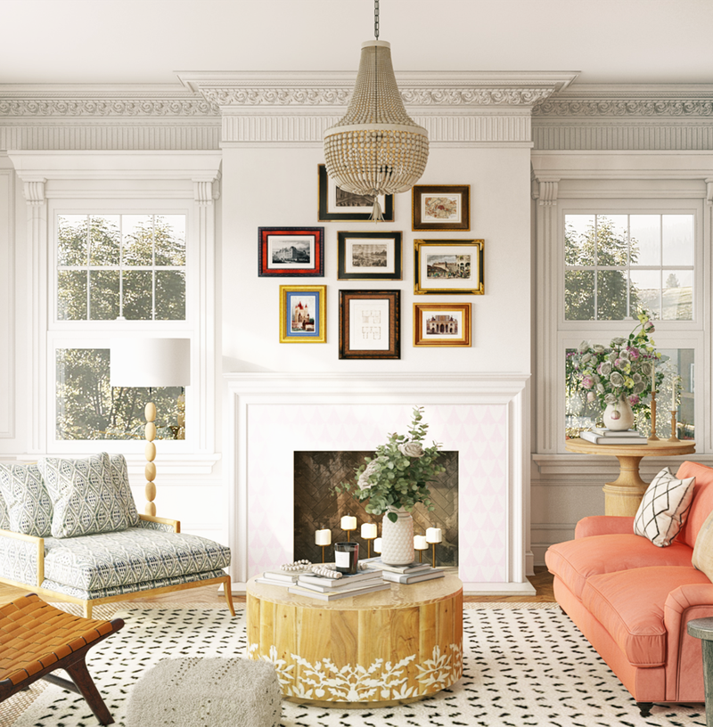 Eclectic, Bohemian, Global Design by Havenly Interior Designer