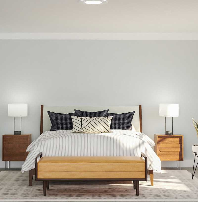 Modern, Midcentury Modern, Scandinavian Bedroom Design by Havenly Interior Designer Kyla