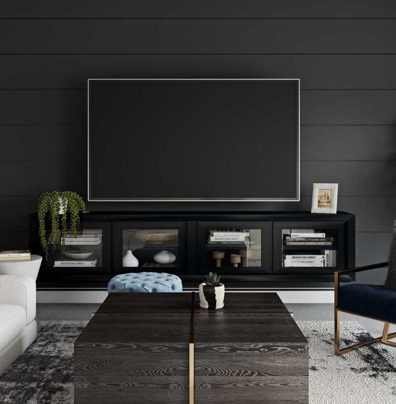 Modern Living Room Design by Havenly Interior Designer Junya