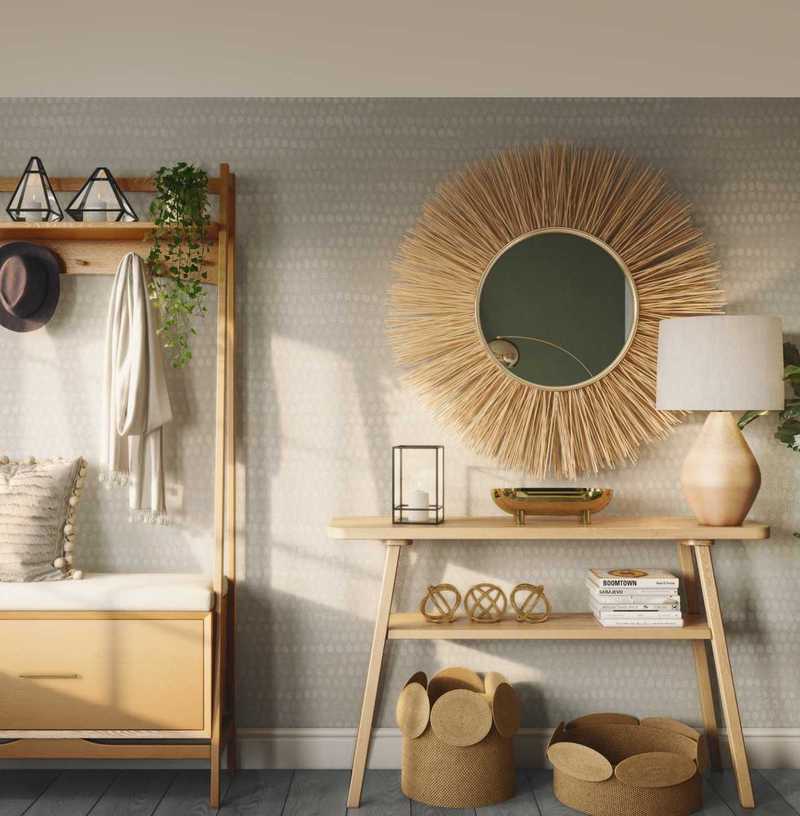 Bohemian Living Room Design by Havenly Interior Designer Ghianella