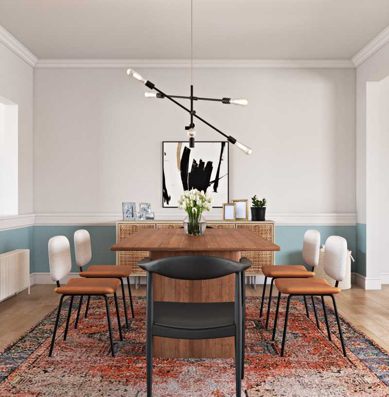 Contemporary, Modern, Minimal Dining Room Design by Havenly Interior Designer Michelle