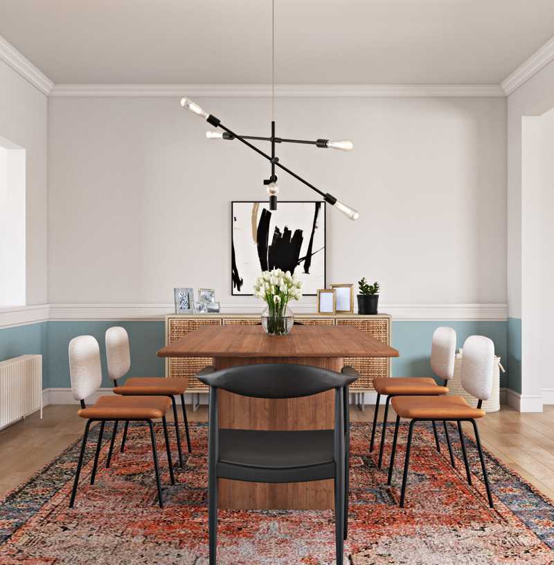 Contemporary, Modern, Minimal Dining Room Design by Havenly Interior Designer Michelle