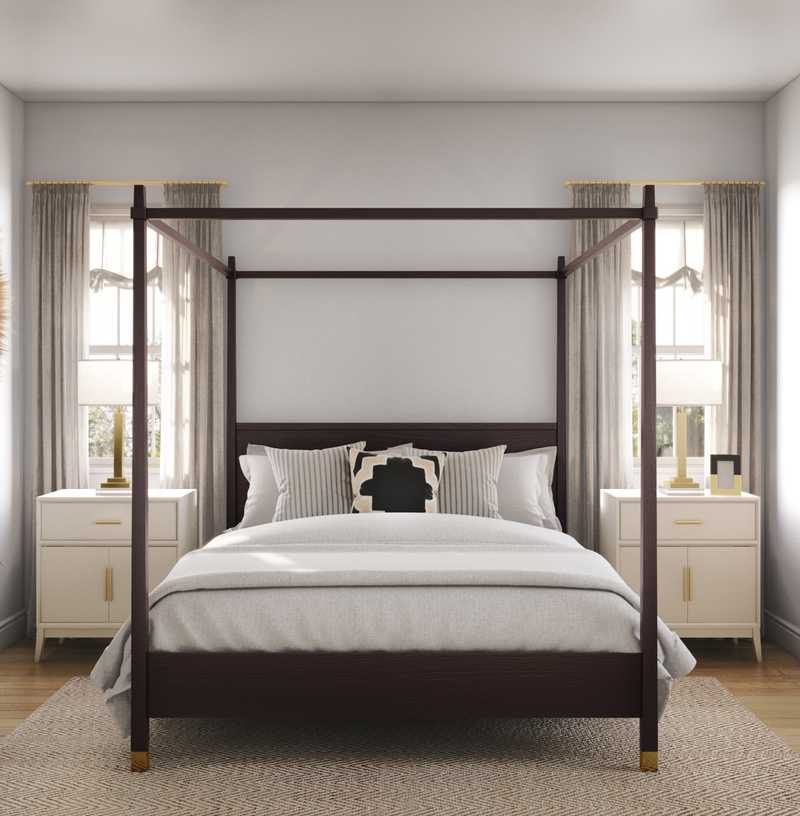 Bohemian, Coastal, Classic Contemporary, Scandinavian Bedroom Design by Havenly Interior Designer Maria