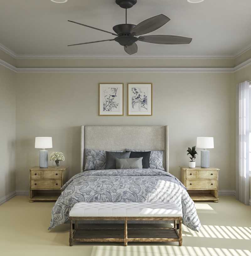 Classic, Traditional, Farmhouse Bedroom Design by Havenly Interior Designer Melissa