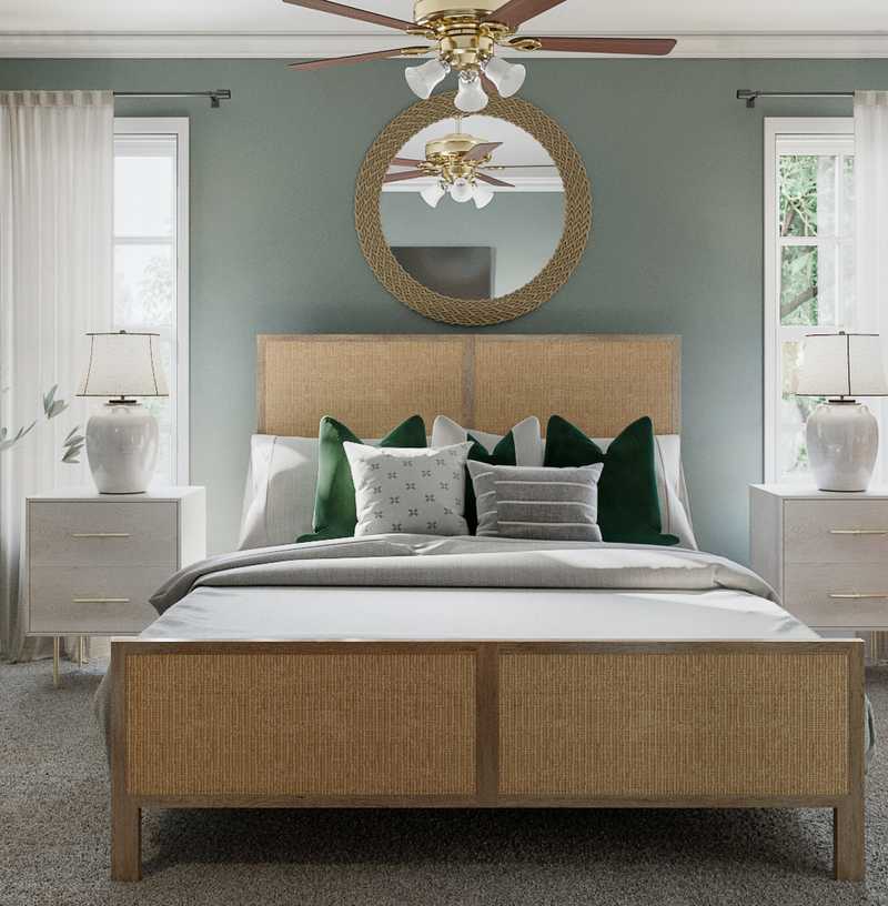 Transitional Bedroom Design by Havenly Interior Designer Jemma