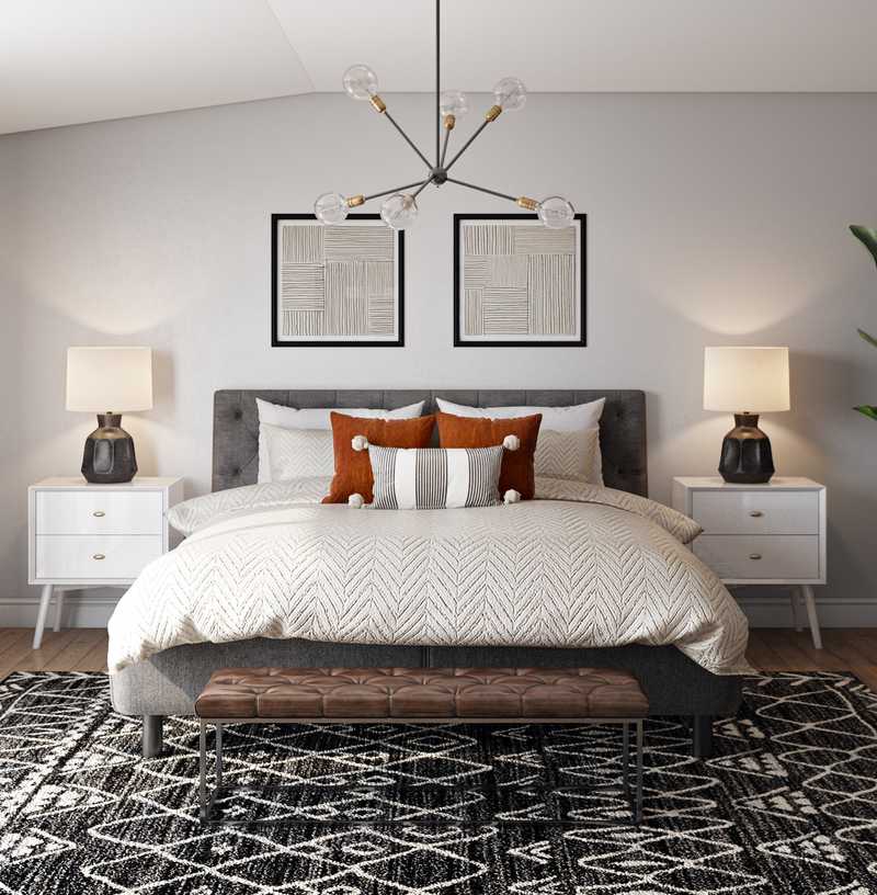 Contemporary, Modern, Minimal Bedroom Design by Havenly Interior Designer Stephanie