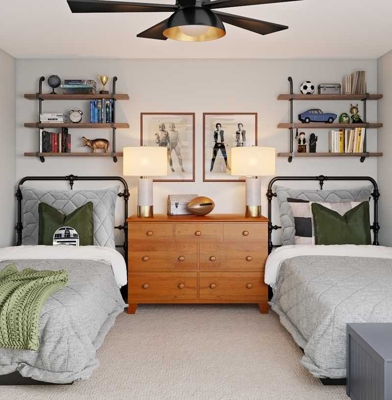 Classic Bedroom Design by Havenly Interior Designer Kelsey